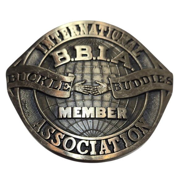 Buckle Buddies Belt Buckle BBIA Member International Collector Association - Picture 15 of 16